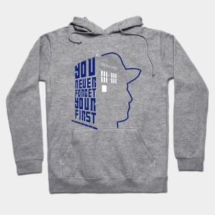 You Never Forget Your First - Doctor Who 7 Sylvester McCoy Hoodie